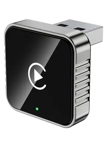 Wireless CarPlay Android 2025 New Smart Auto Adapter Hassle-Free Plug&Play Stable BT WiFi Connect OTA Upgradable Fit 99% Vehicle