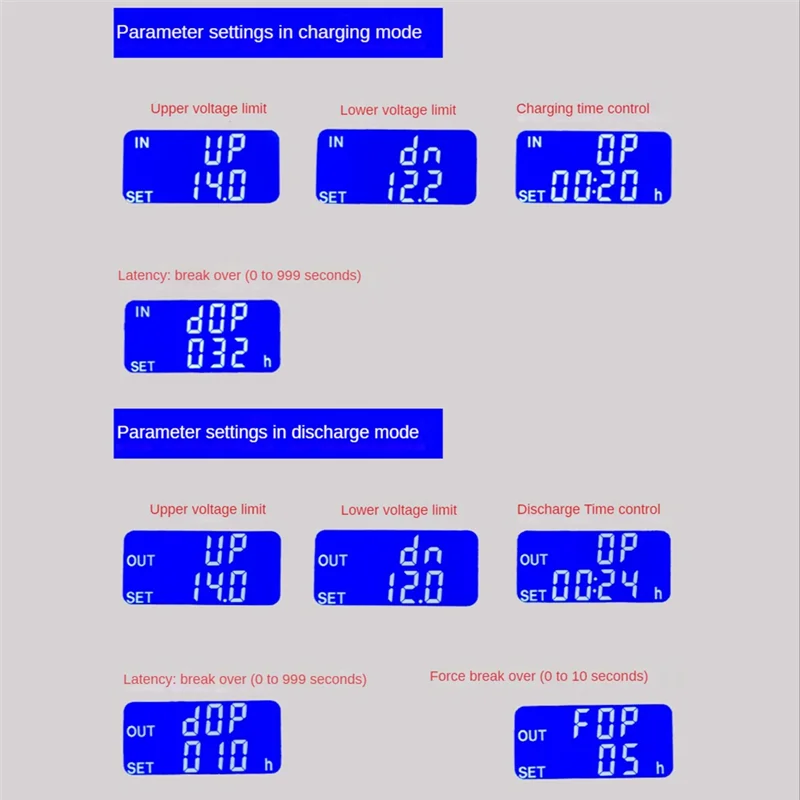 XY-CD63L 30A Battery Charge Discharge Controller Battery Protector Undervoltage Overvoltage Protection Display-Hot