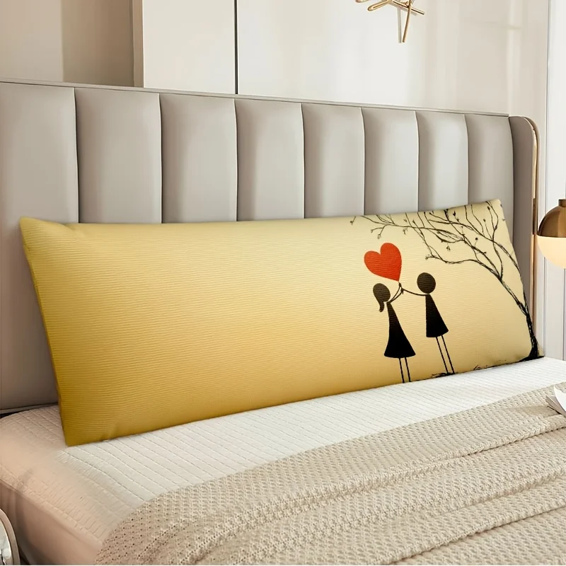 Ultra-fine Fiber Thickened Pillowcase, Offering an Ultra-soft, Comfortable, and Breathable Feel. Features a Hidden Zipper and Is