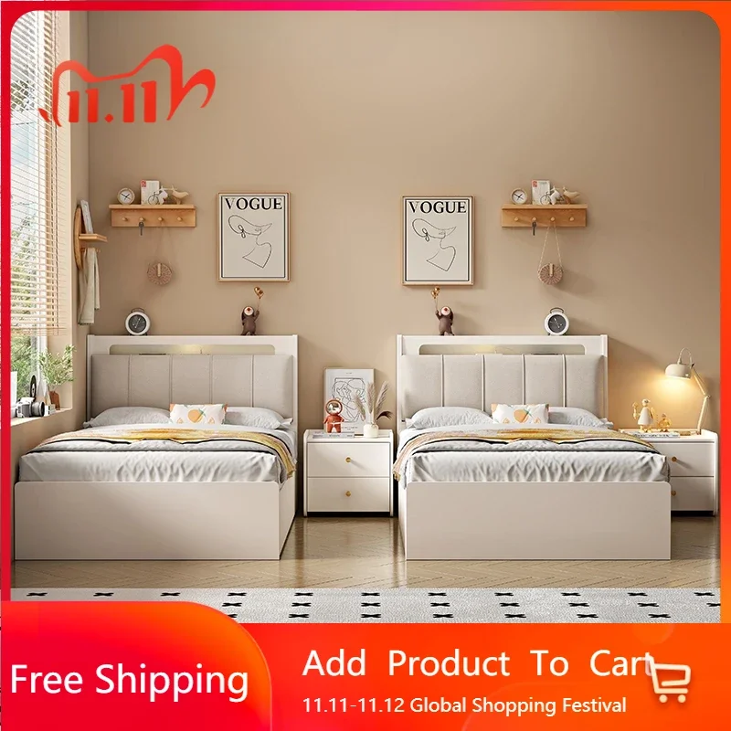 

Japanese Loft Modern Double Bed Kids Girls Boys Single Children Beds Salon Space Saving Bedroom Muebles Entrance Hall Furniture