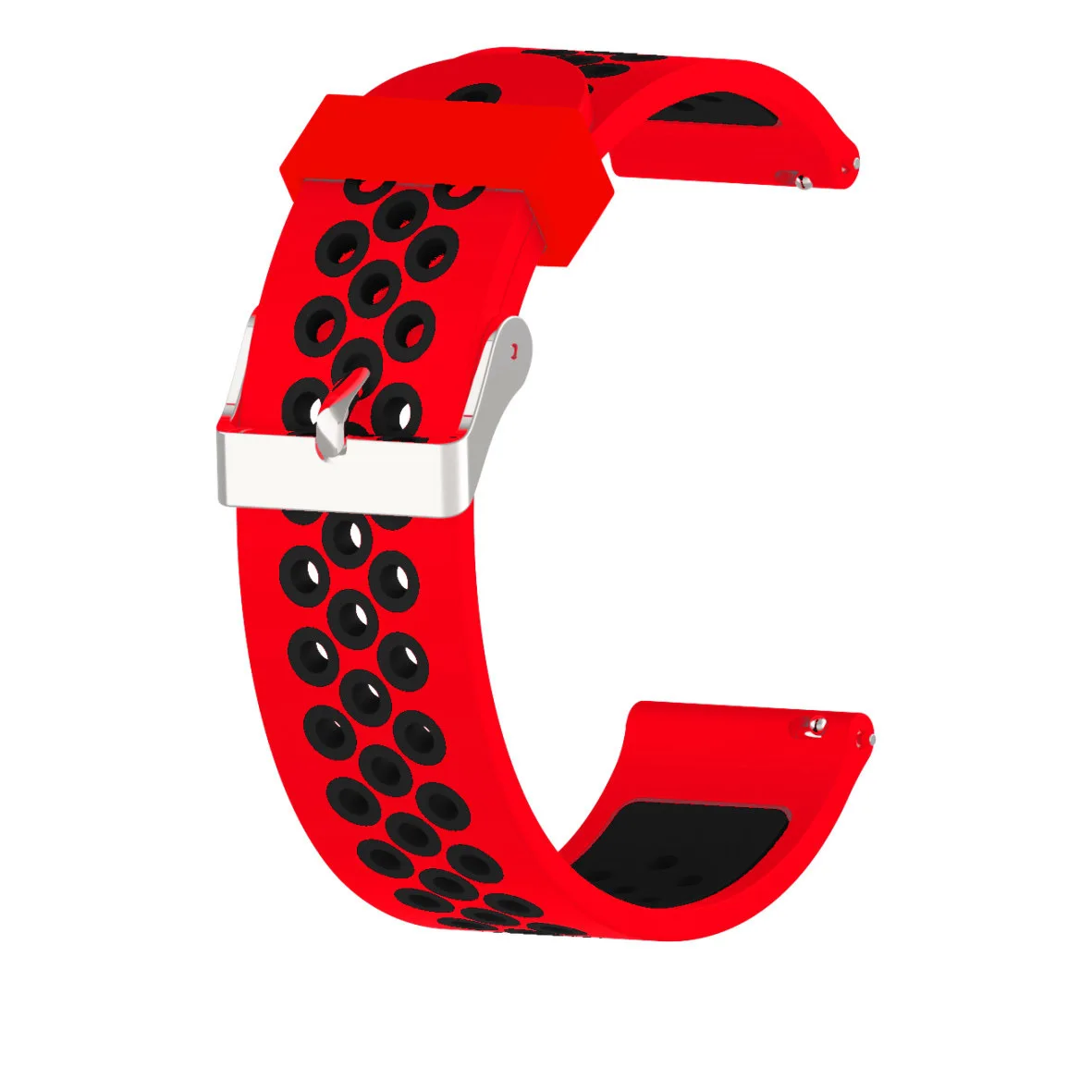 

20mm 22mm Universal Watch Strap for Huawei Amazfit Samsung Nike Breathable Soft Silicone Quick Release Sport Watch Band Unisex