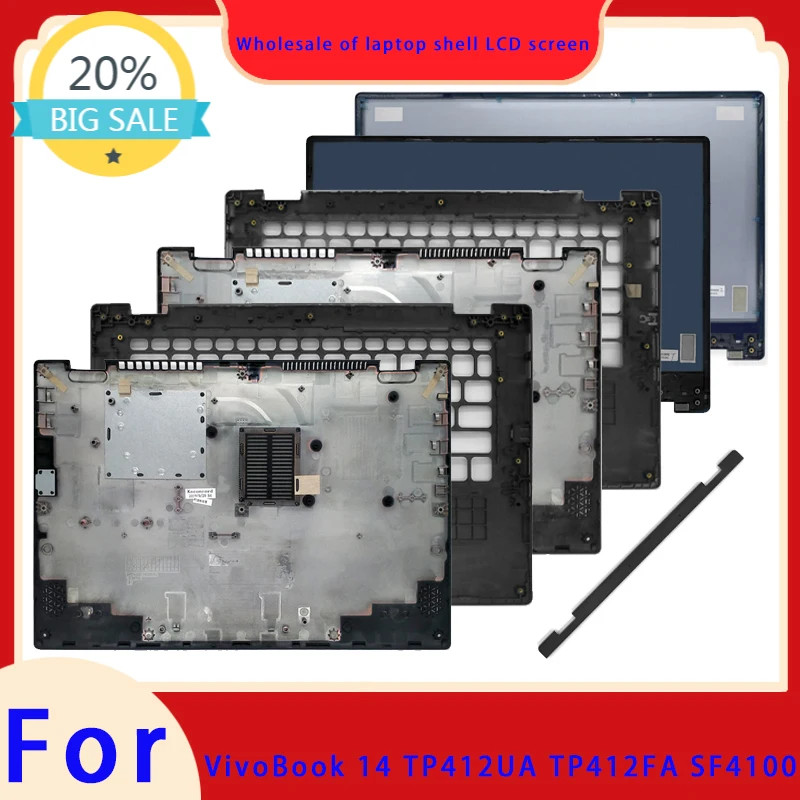 Suitable for VivoBook Flip 14 TP412 TP412U TP412UA SF4100 TP412F top cover screen frame palm rest bottom shell hinge keyboard