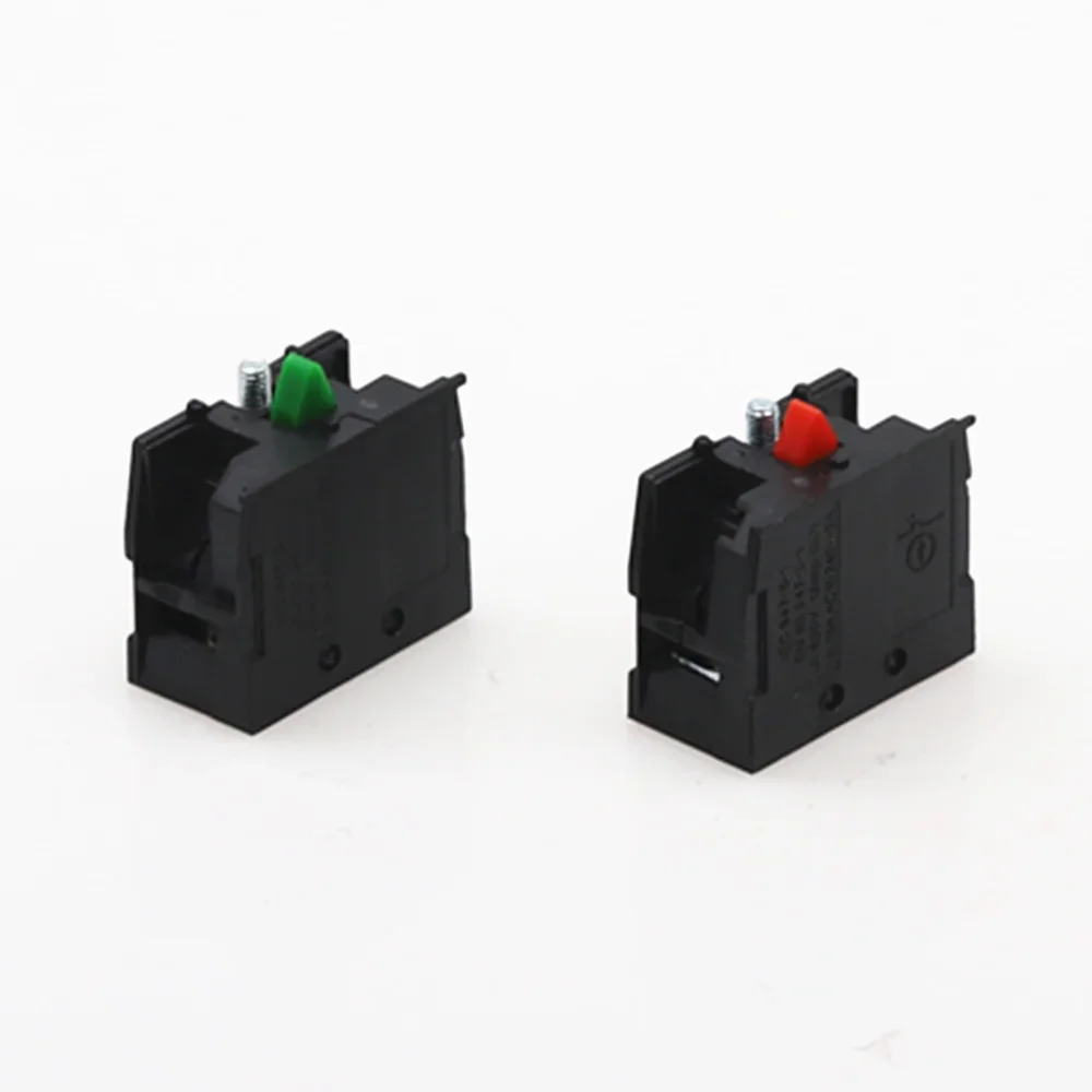 1pcs XB2 Contact Block Telemecanique ZB2-BE101C Normal Open NO ZB2-BE102C NC Pushbutton Joystick Switch Replaces TELE 10A 600V
