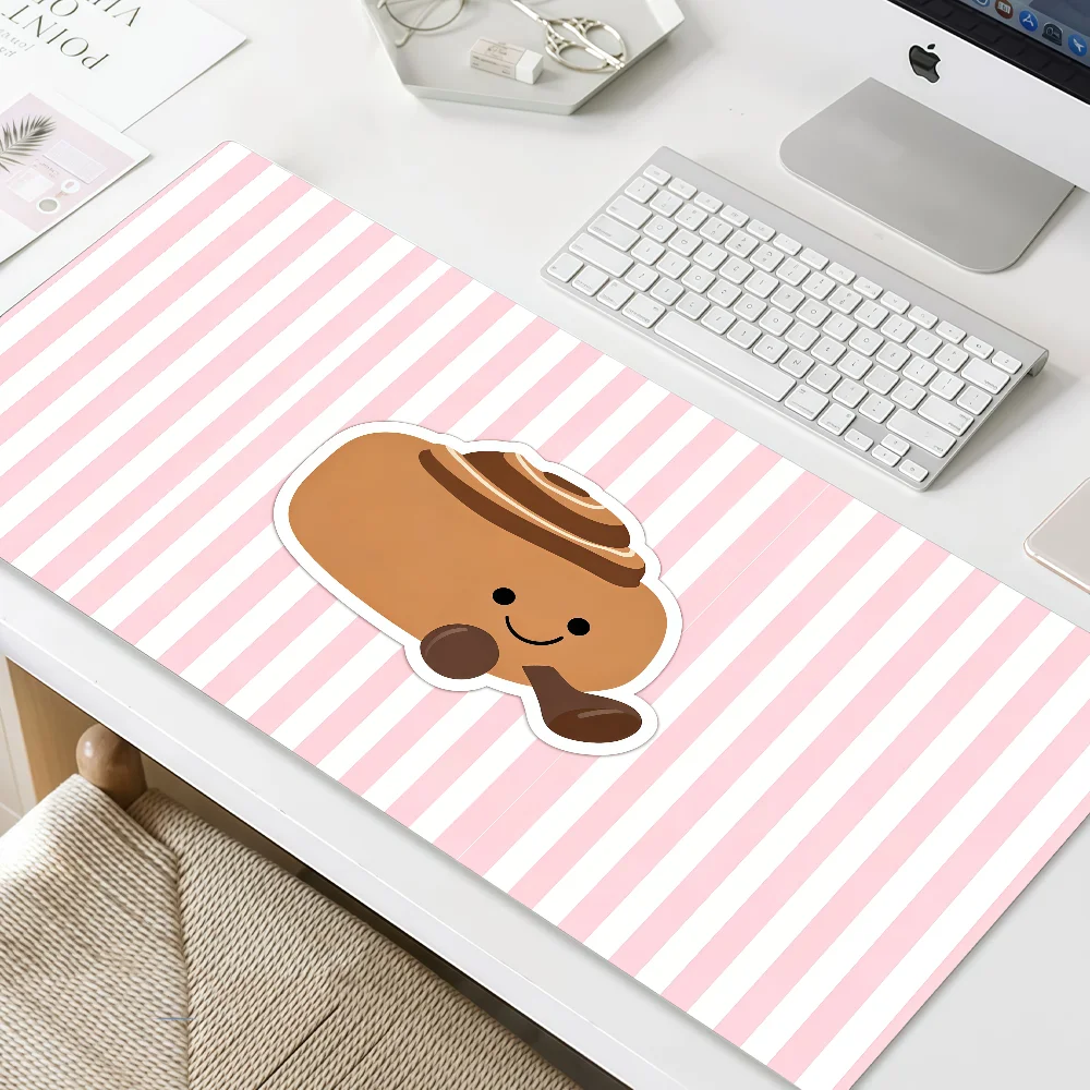 Mouse Pad Cartoon MousePad Non-slip Lockedge Office Student Kawaii Gaming Fluffy Thickened Large Cute Writing Pad Animal Cushion