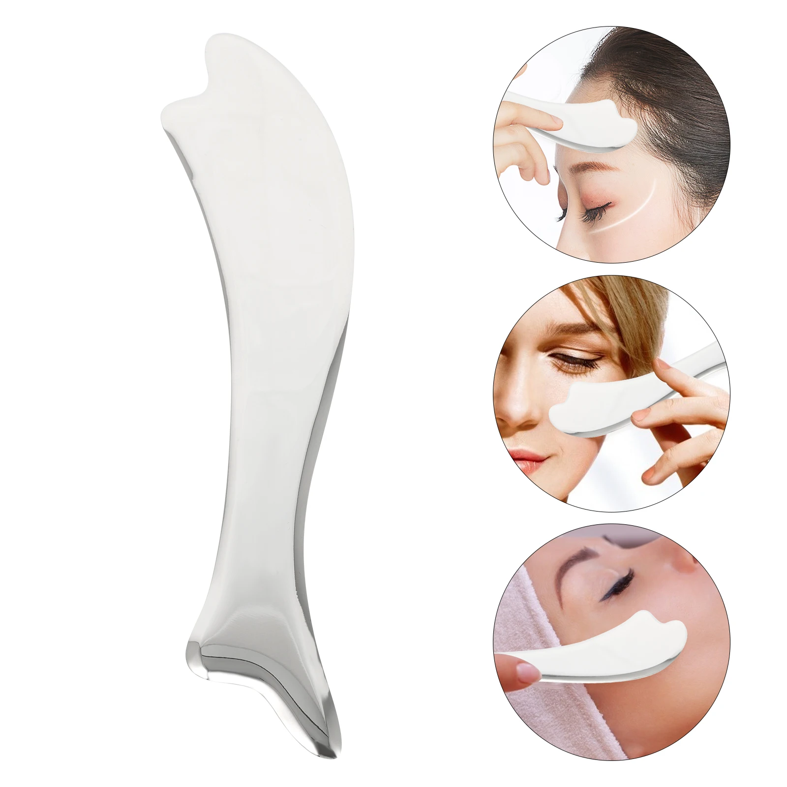 

Fascia Knife Scraping Board Gua Massage Tool Body Scraper Bat Plate for Smooth Edges Durable Safe for Face Arms