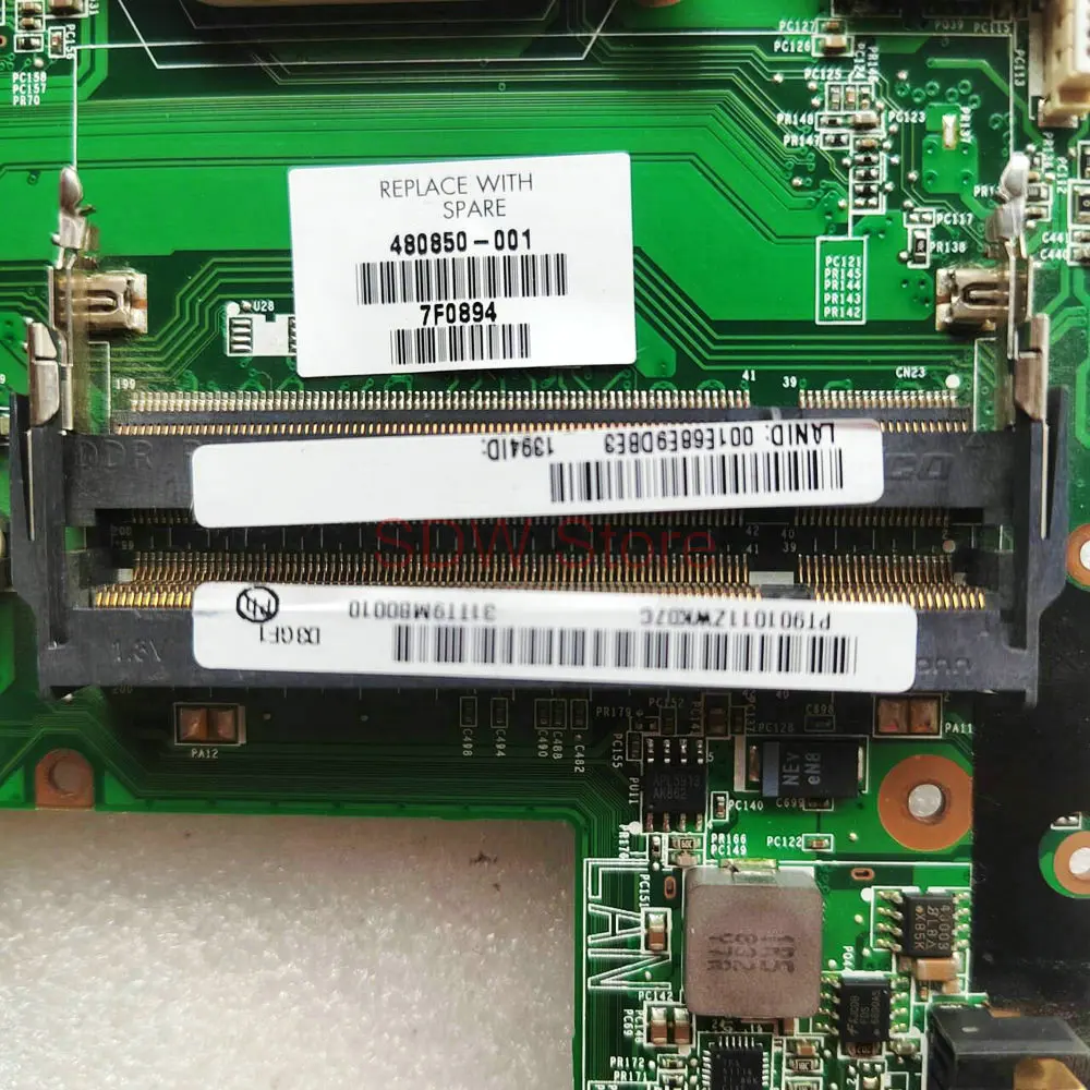 480850-001 For HP PAVILION NOTEBOOK TX2500 TX2510US Laptop Motherboard DA0TT9MB8D0 TX2500Z Integrated GM Give CPU fully tested image 3