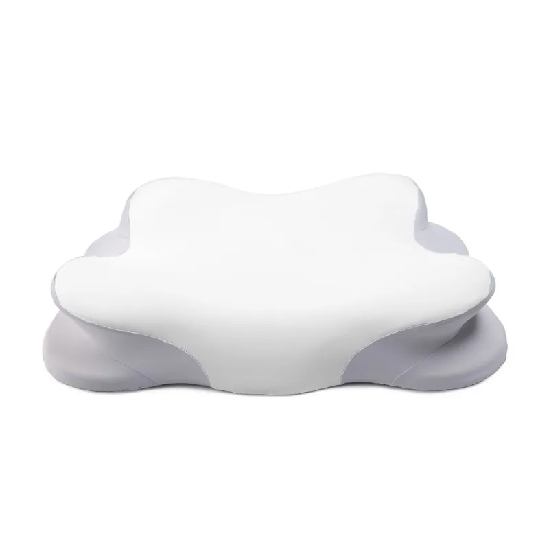 Memory Foam Pillow Contoured Orthopedic Cervical Support Teens Students Boys Girls Height Adjustable Cool Silk Comfort Sleep