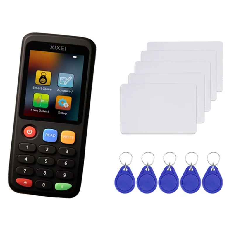 X7 Smart Card Reader NFC Tag Clone Writer IC ID Token Copier 13.56Mhz Key Copy Duplicator 125Khz Badge RFID Programmer