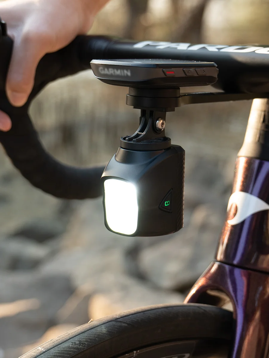 TOWILD DL1200S/DL1700 Lampka Rowerowa z Funkcją Cut-Off Beam 1900LM Akumulatorowa Lampka Przednia Rowerowa Power Bank Reflektory Rowerowe MTB — 2