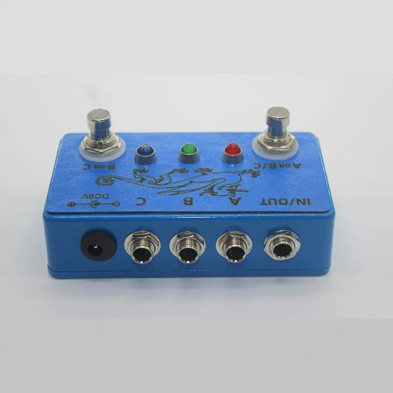 Diy Handmade Guitar Bass Bass ABC Line Selection Single Block Effect Device Channel Selection Switching Controller