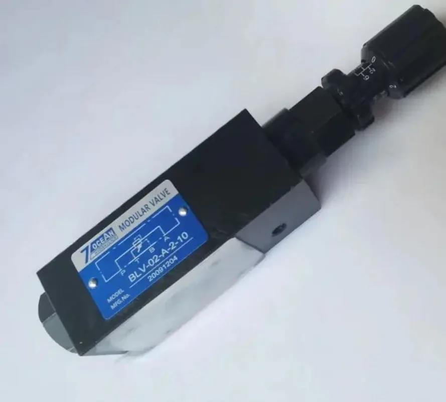

BLV-02-A-1-10 BLV-02-A-2-10 BLV-03-A-1-10 BLV-03-A-2-10 7OCEAN HYDRAULICS MODULAR VALVE