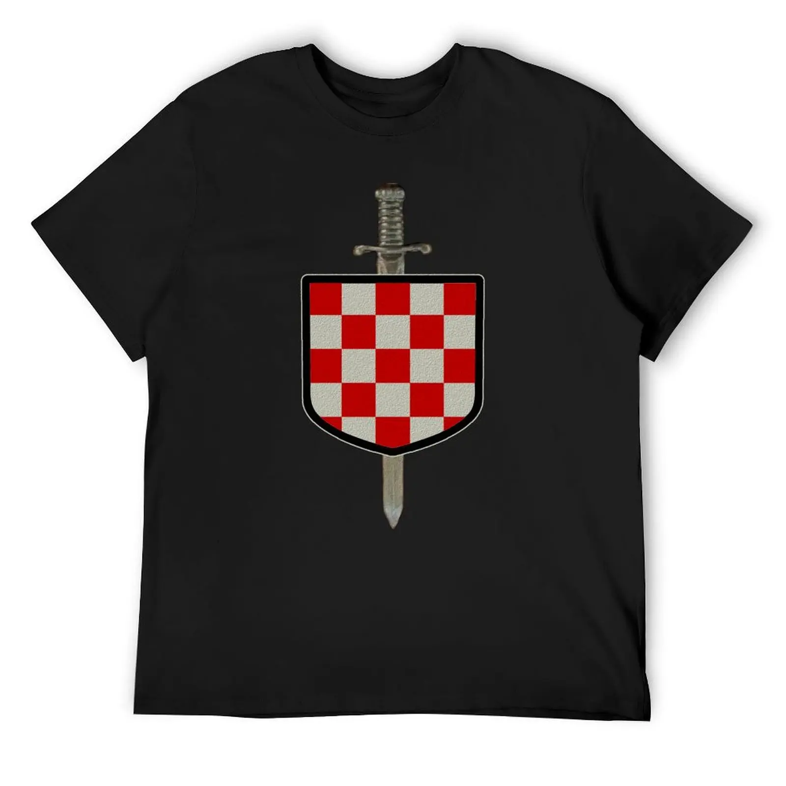 

Hrvatski Vitez Croatian Knight Croatia Crest T-Shirt T-shirts man anime tshirt topping men workout shirt