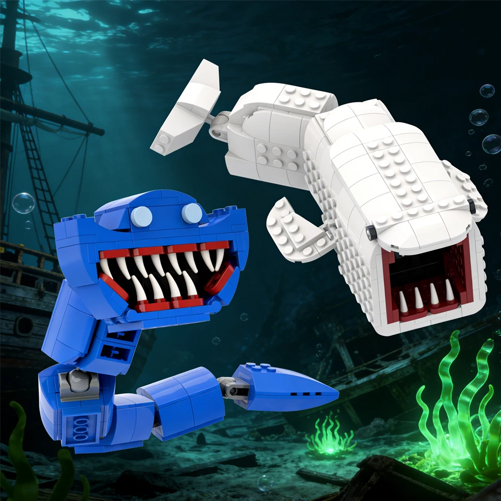 

Новая игрушка-конструктор Subnautica: Исследование глубоководных морских просторов, коллекционная модель-конструктор с фигурками монстров