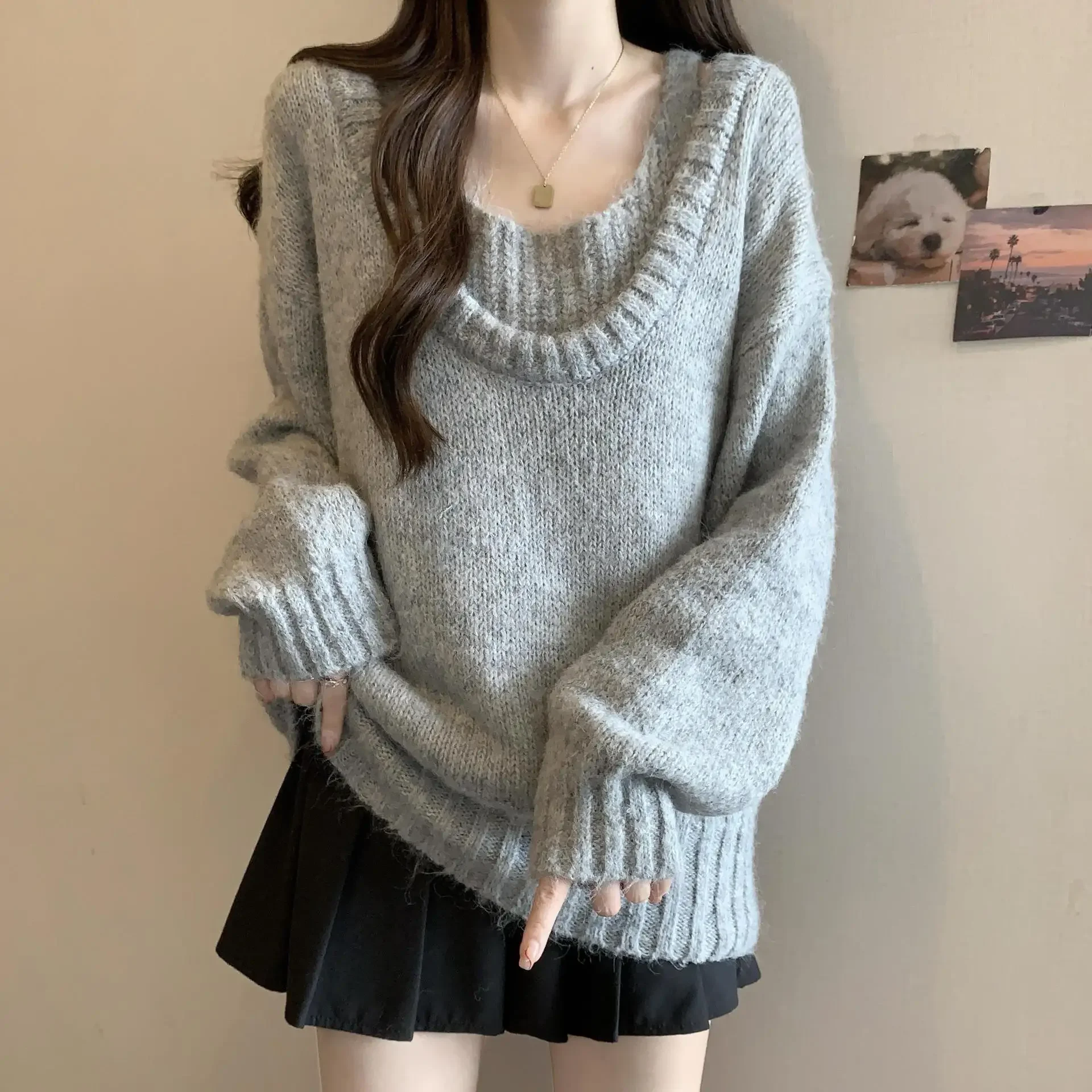 Plus Size Autumn/Winter 2024 New Arrival Sensible Simple Casual Tank Top 2-Piece Set Fashionable Atmosphere Feeling Design