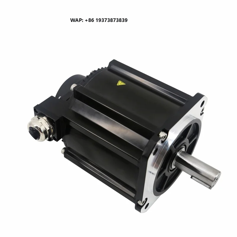 ZLTECH IP54 Nema51 60A 48V 2350W 7.5N.m 2500PPR Encoder 3000RPM Permanent Magnetic Brushless DC Servo Motor for Forklift AMR AGV
