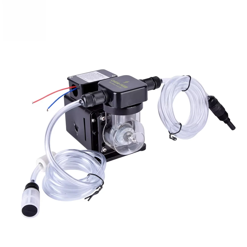 Automatic Pool Chlorinator Chemical Dosing Pump ABS Plug In Swimming Pool Water Treatment Equipment
