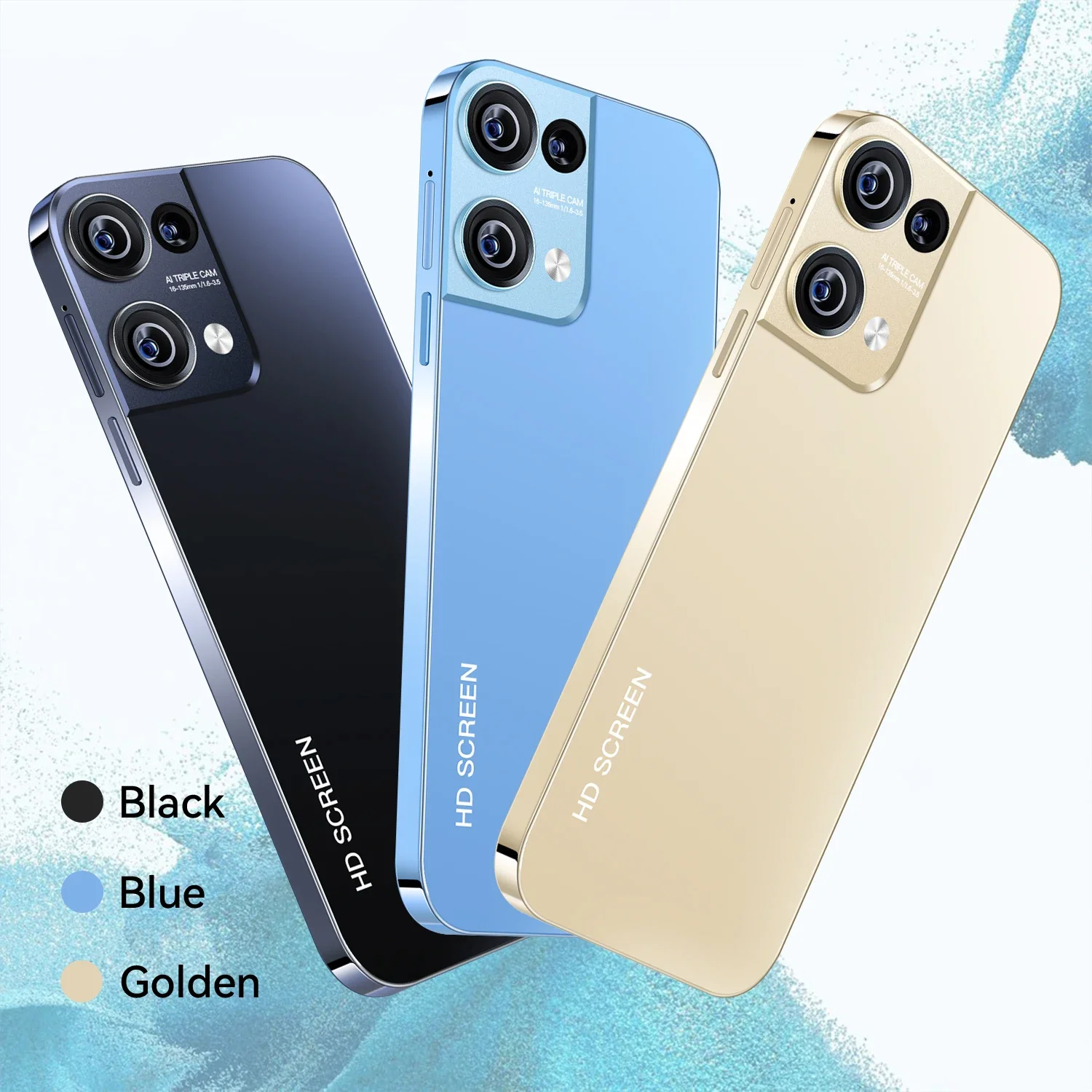 Reno9 Pro 5G 안드로이드 휴대폰, 7.3 인치 HD 스크린, 듀얼 SIM, 16GB + 1TB 메모리, 48MP + 108MP 카메라, 8000mAh 배터리, 신제품