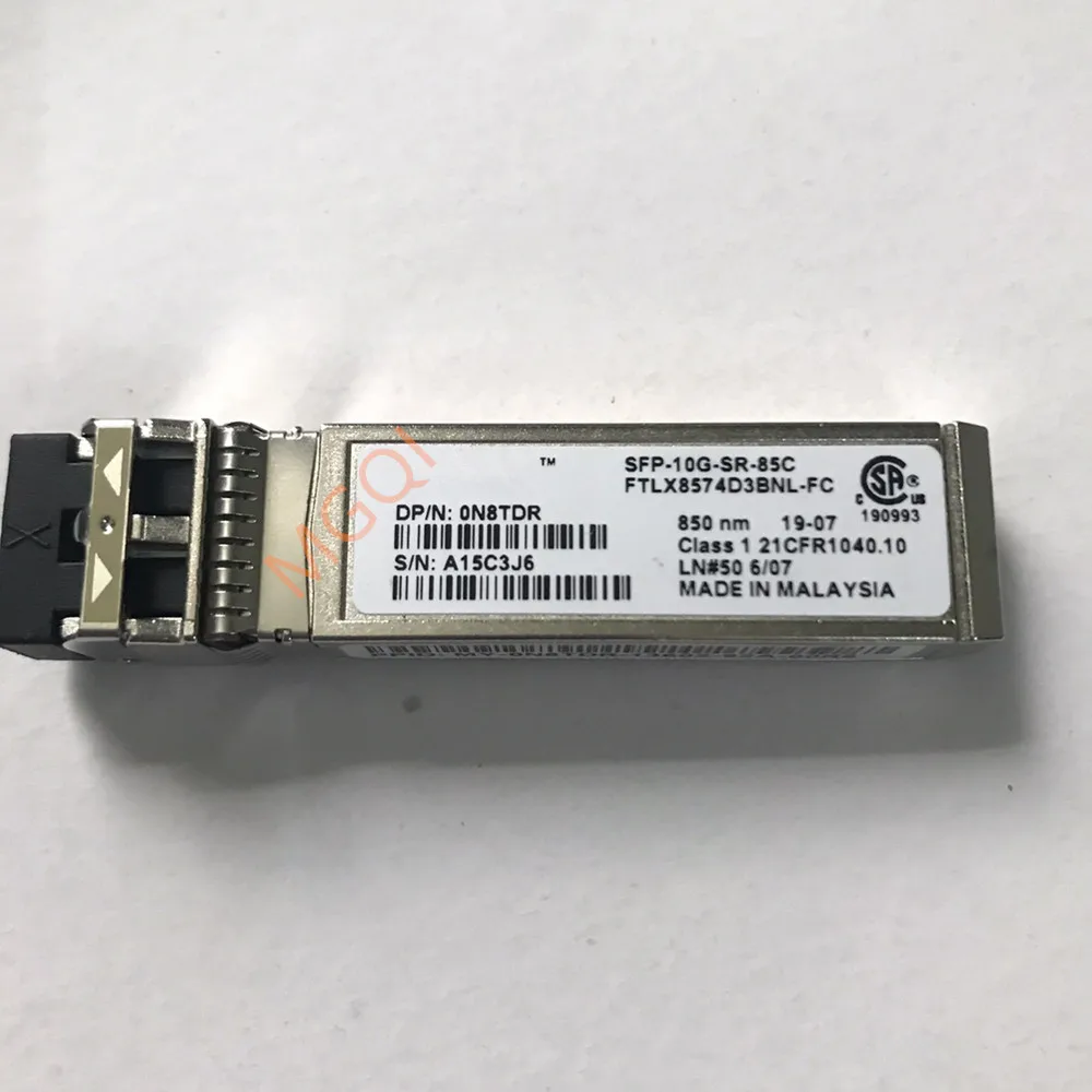 Del-AKU/10G SFP Serat Optik/FTLX8574D3BNL-FC/SFP-10G-SR-85C/0N8TDR/850NM 300M 10G Serat Transceiver