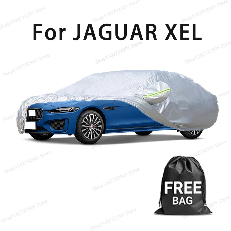 

Car cover For JAGUAR XEL Full cover Waterproof sun protection cover Scratch resistant cars accessories