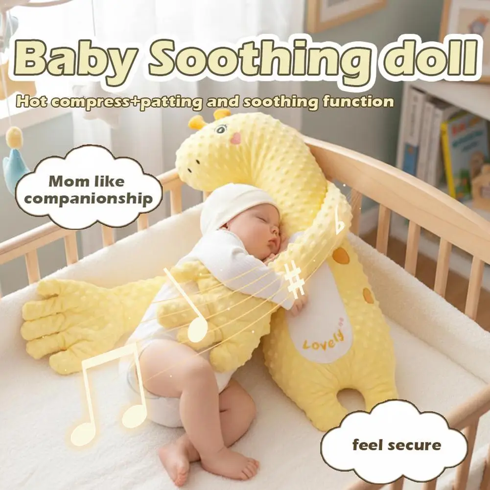 赤ちゃんの睡眠パターンを落ち着かせる振動ハンド、驚愕防止睡眠補助コンパニオン、新生児幼児の睡眠のための電動パッティングトイ