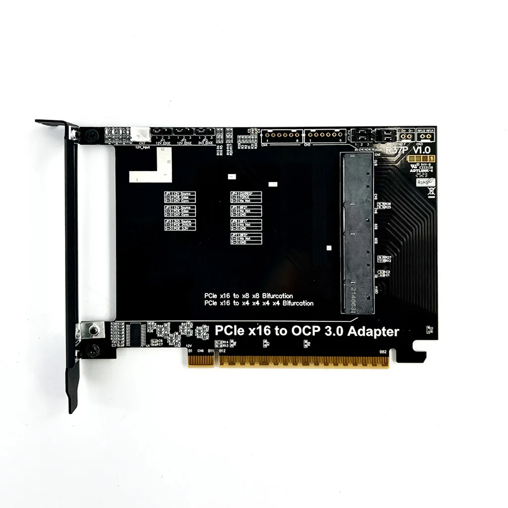 

PCIE x16 to OCP NIC 3.0 Gen-Z 4C+/SFF-TA-1002 Lateral Riser Card Protects Motherboard Circuitry Supports PCIe 5.0 x16