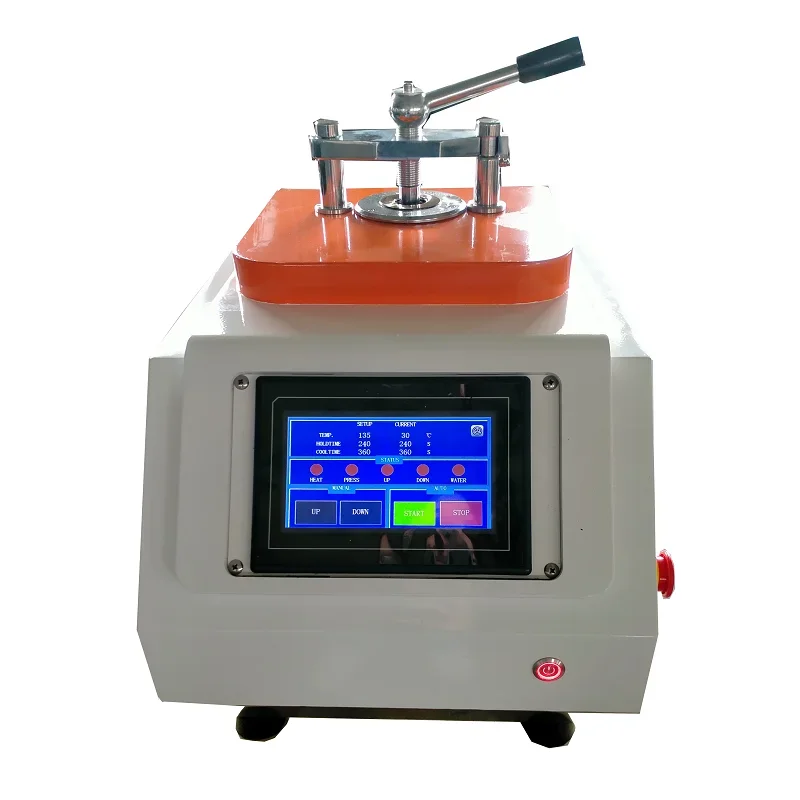 Metallugraical Hot Mounting Machine  Automatic Mounting Press Automatic Hot Inlaying Machine