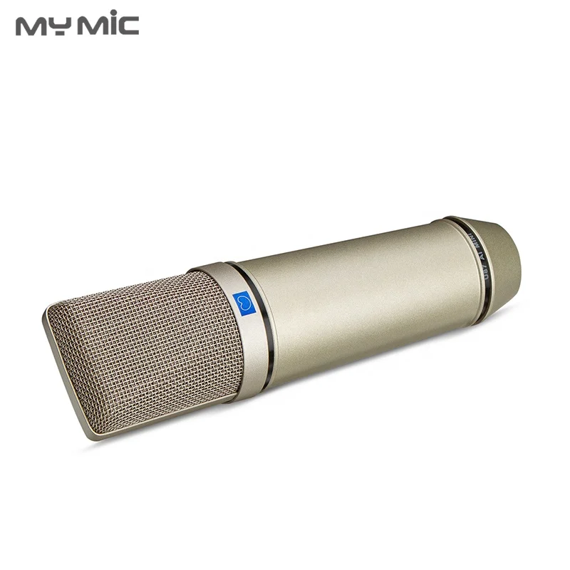 MX9 Professional studio mic equipment USB sound card headphone Condenser Large Diaphragm Microphone for Singing Room recording