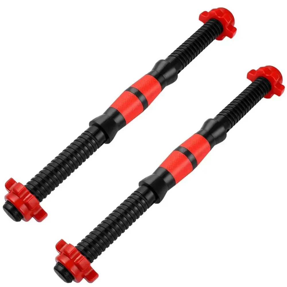 Yeni PVC Dambıl Bar Fitness Ekipmanları Ev Spor Salonu Aksesuarları Halter Toka Dayanıklı Spin-Lock Yaka Dişli Dambıl Kolları