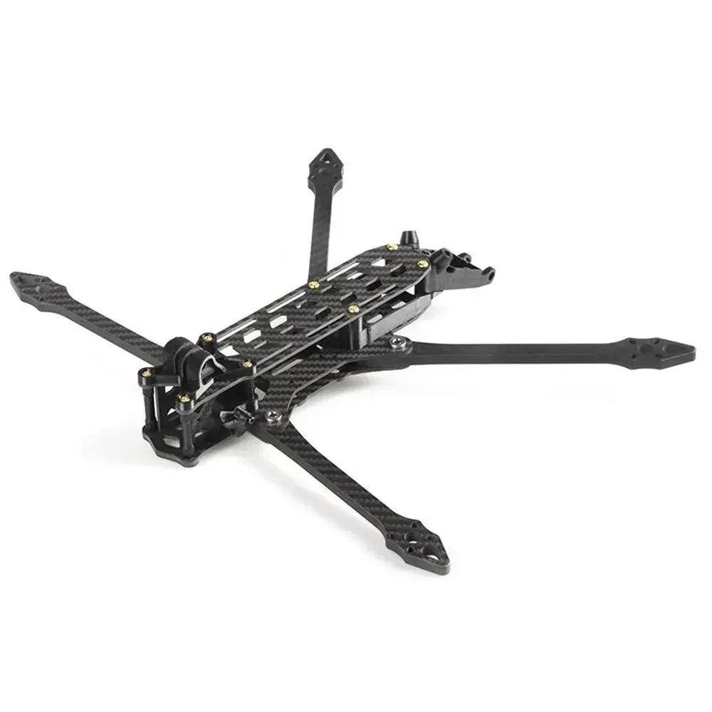 HGLRC Rekon7 LR 324mm 7 pouces Kits de cadre longue portée avec bras de 6mm 3K en Fiber de carbone Compatible hélice de 7 pouces pour pièce de Drone de course FPV