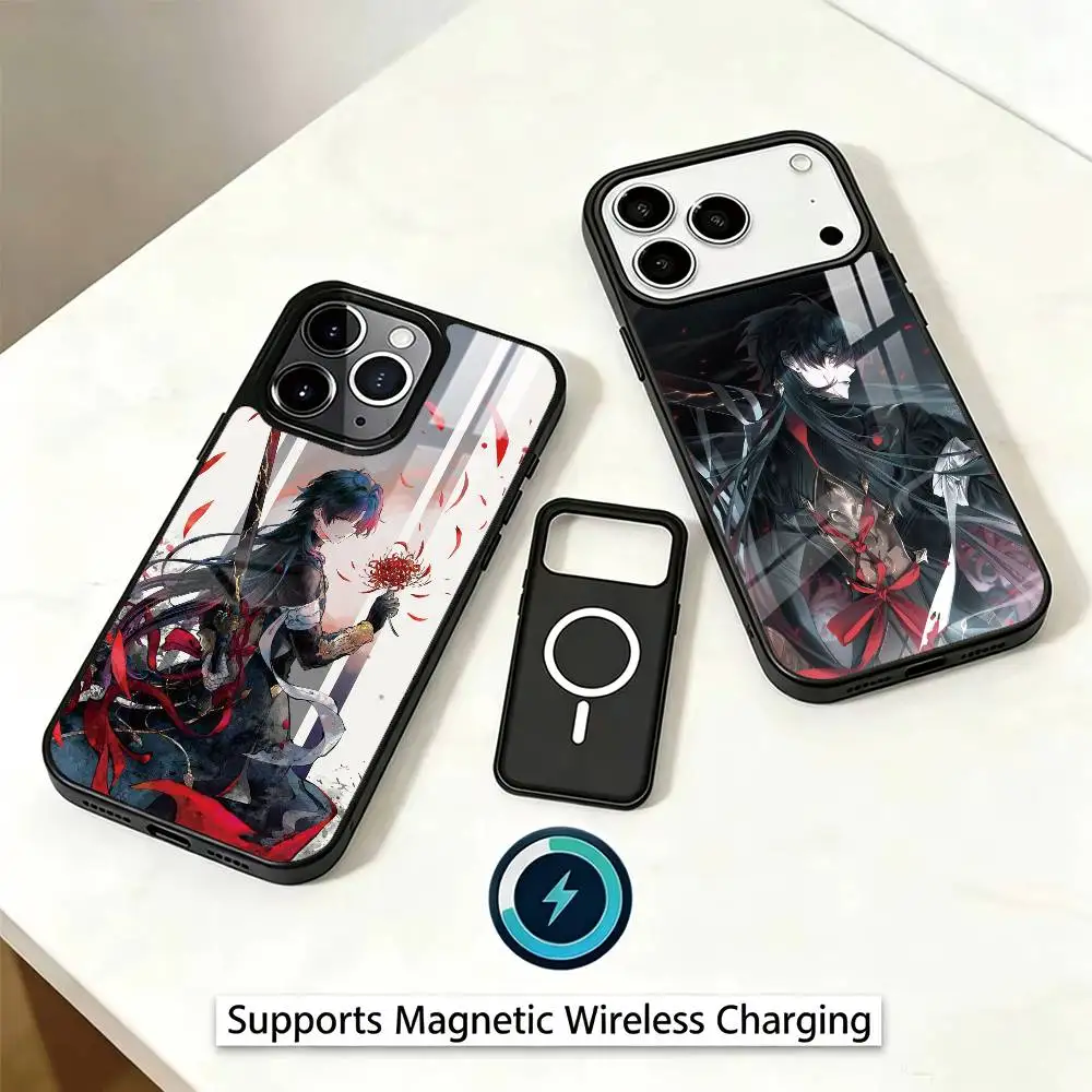 B-Blade Stellaron Hunters HSR Phone Case For iPhone17,16,15,14,13,12,11 Plus,Pro Magnetic Supports Magnetic Wireless Charging