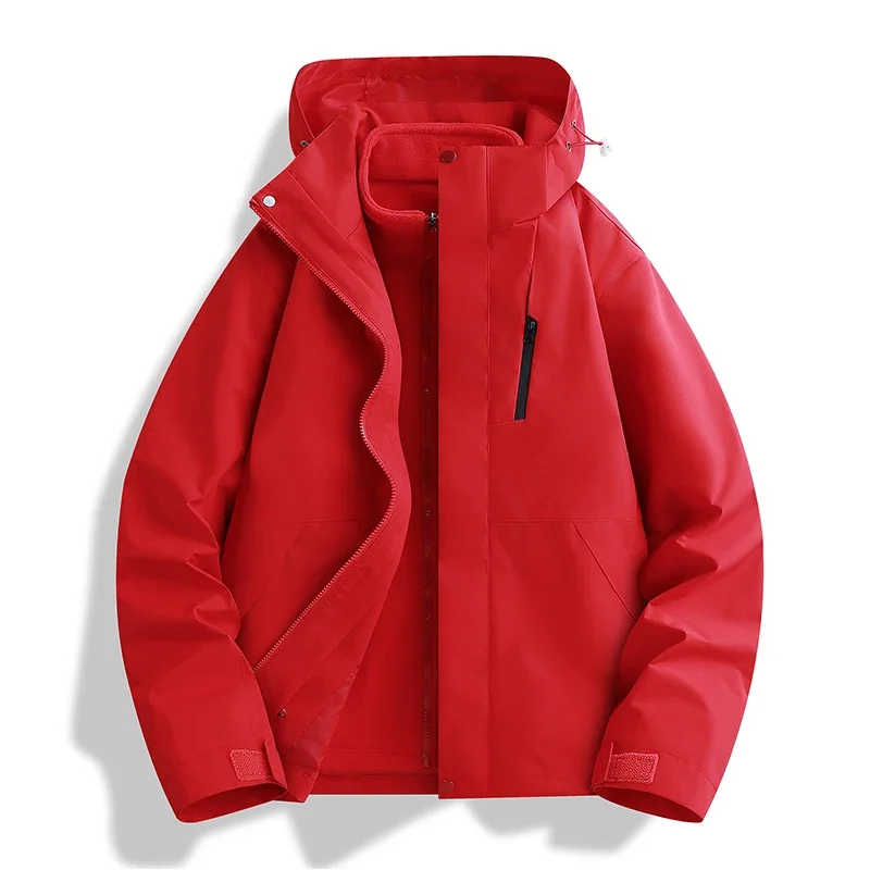 

Зимняя водонепроницаемая дышащая ветрозащитная уличная удобная одежда для отдыха в нейтральном стиле, теплая куртка на толстом хлопковом пуху