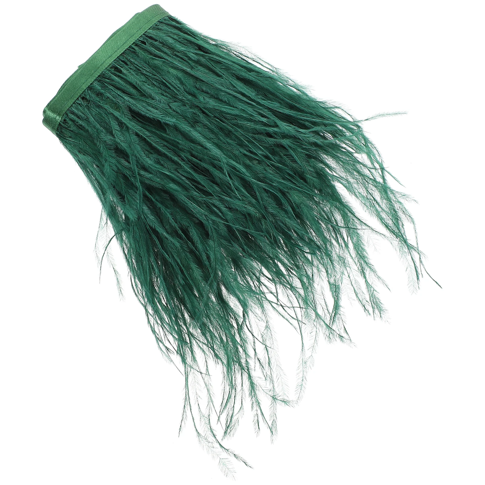 

Ostrich Auxiliary Material 2M Plume Fringe Trim Dress Craft Hats Floral Arrangement Party Costumes Home Wedding