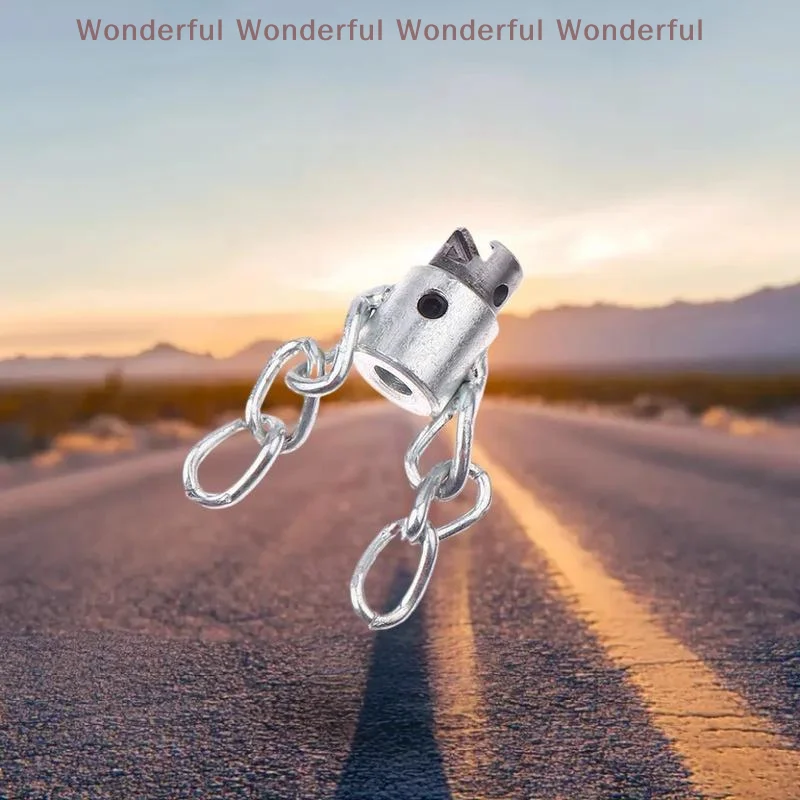 

Dependable Sewer Descaling Chain - Push-Type Rotary Cable Dredger, Perfect for PVC Pipe Maintenance.