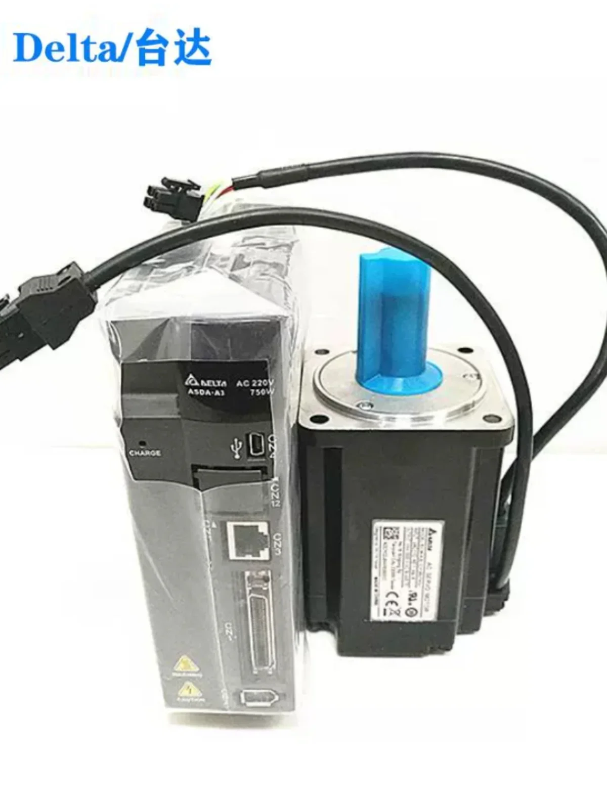 Delta A3 Series 50W Servo Motor Motor ECM-A3L-CY040FRS1/ECM-A3L-CY040FSS1