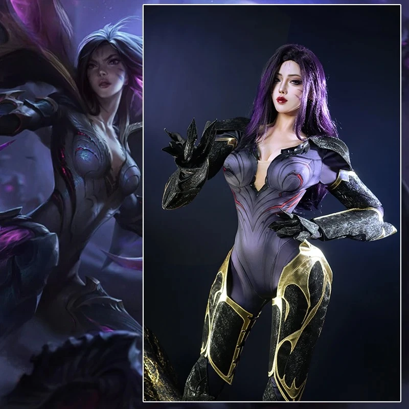 

Game LOL Daughter of The Void Kaisa Cosplay Costume Kaisa Zentai Jumpsuit Halloween Women Cosplay Suit Champion Skin 2026