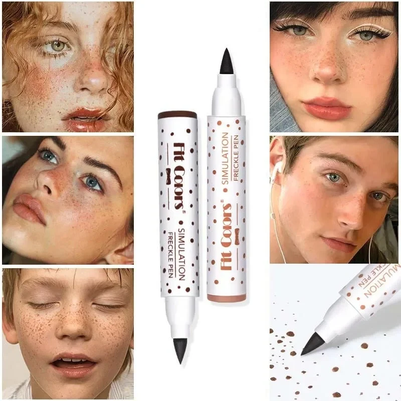 Lentiggini penna impermeabile simulazione naturale falso Spot strumento di trucco duraturo impermeabile Face Dot Spot Pen Eyeliner cosmetici durevoli