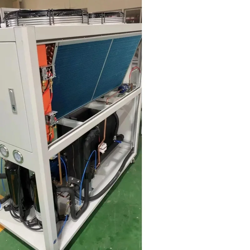 Vacuum Oxidation Type Water Cooled Twin-screw Ice Water Machine Used for Factories