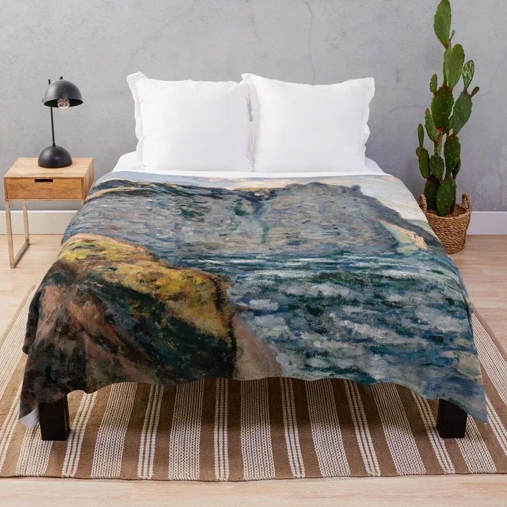 

Abstract Ocean Throw Blanket Cozy Home Blanket Gift for Christmas Holiday