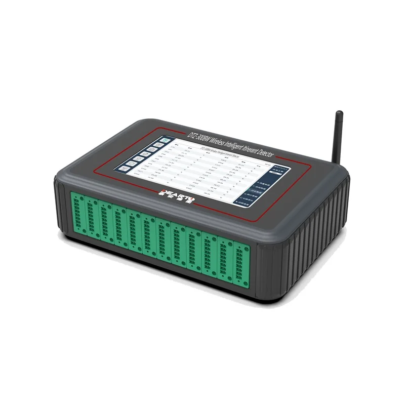 24-channel intelligent patrol test temperature and humidity area instrument with wireless communication