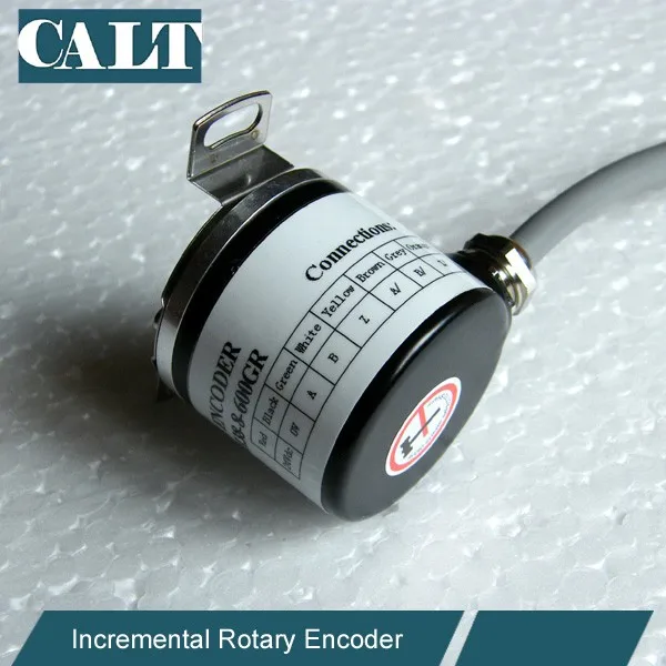 CALT GHH38 series 6mm hollow shaft line driver rotary encoder 1000P/R  Incremental Rotary Encoder