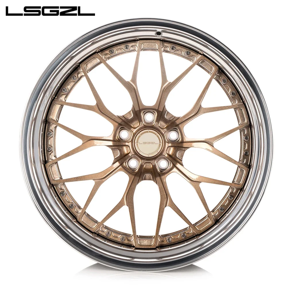 luxury custom 3 piece deep concave forged alloy wheel for BMW  C8 5x114.3 5x120 5x130 18 19 20 21 22 24 inch wheel