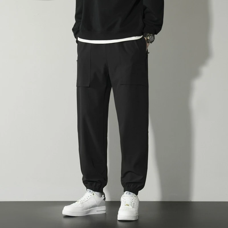 

Men's Workwear Sports Pants Loose Oversized Outdoor Sports Cycling Hiking Versatile Sports Casual Pants for Spring and Autumn