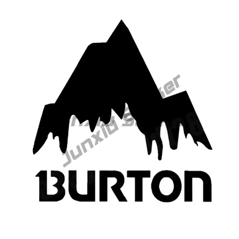 

Car Stickers High Quality Burton Mountain Ski Snowboard Vinyl Funny Car Window Bumper Novelty Waterproof Sunscreen PVC