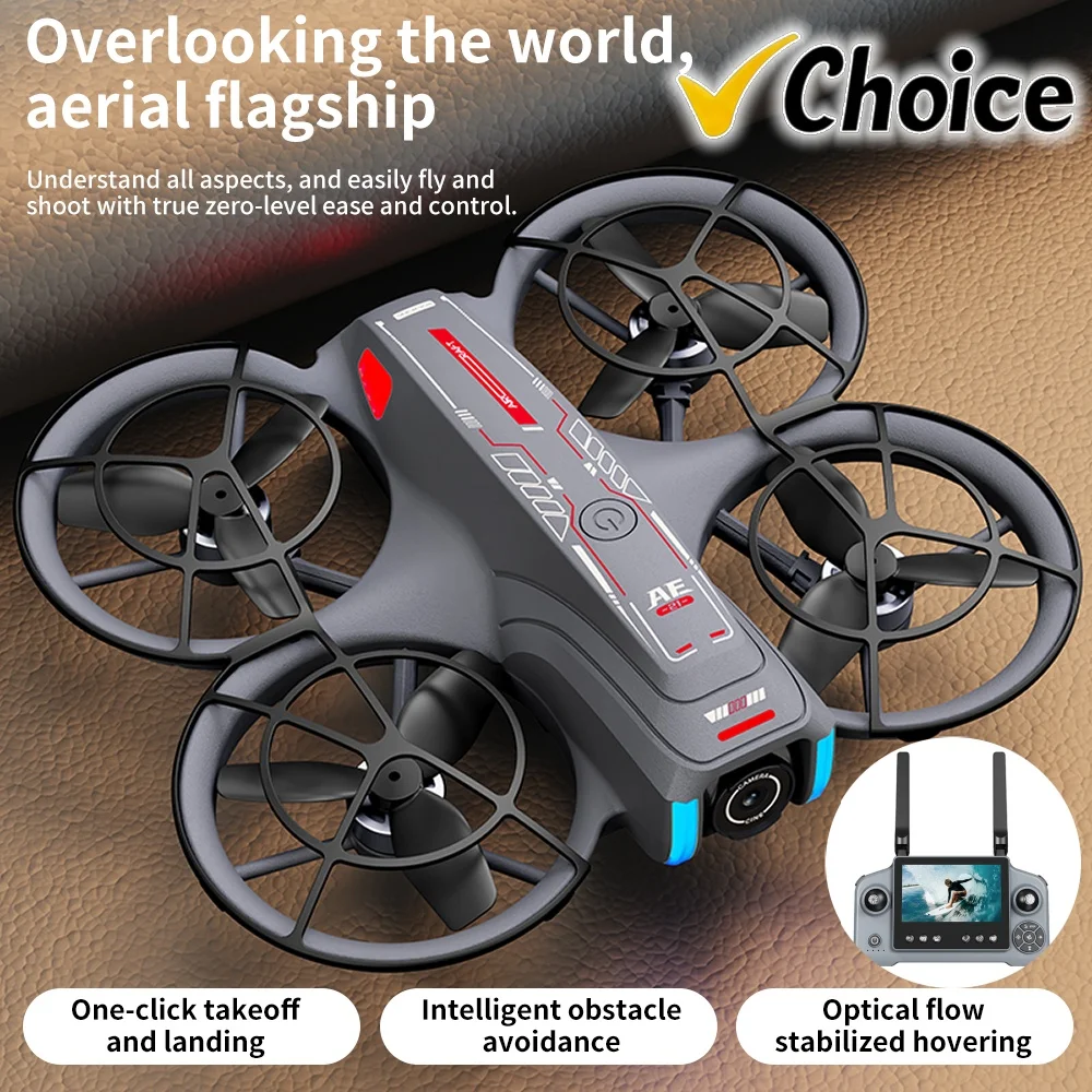 New AE21 Max Drone AI Clip Professional HD 360° Dual Camera Screen Remote Control Brushless Motors Obstacle Avoidance Quadcopter