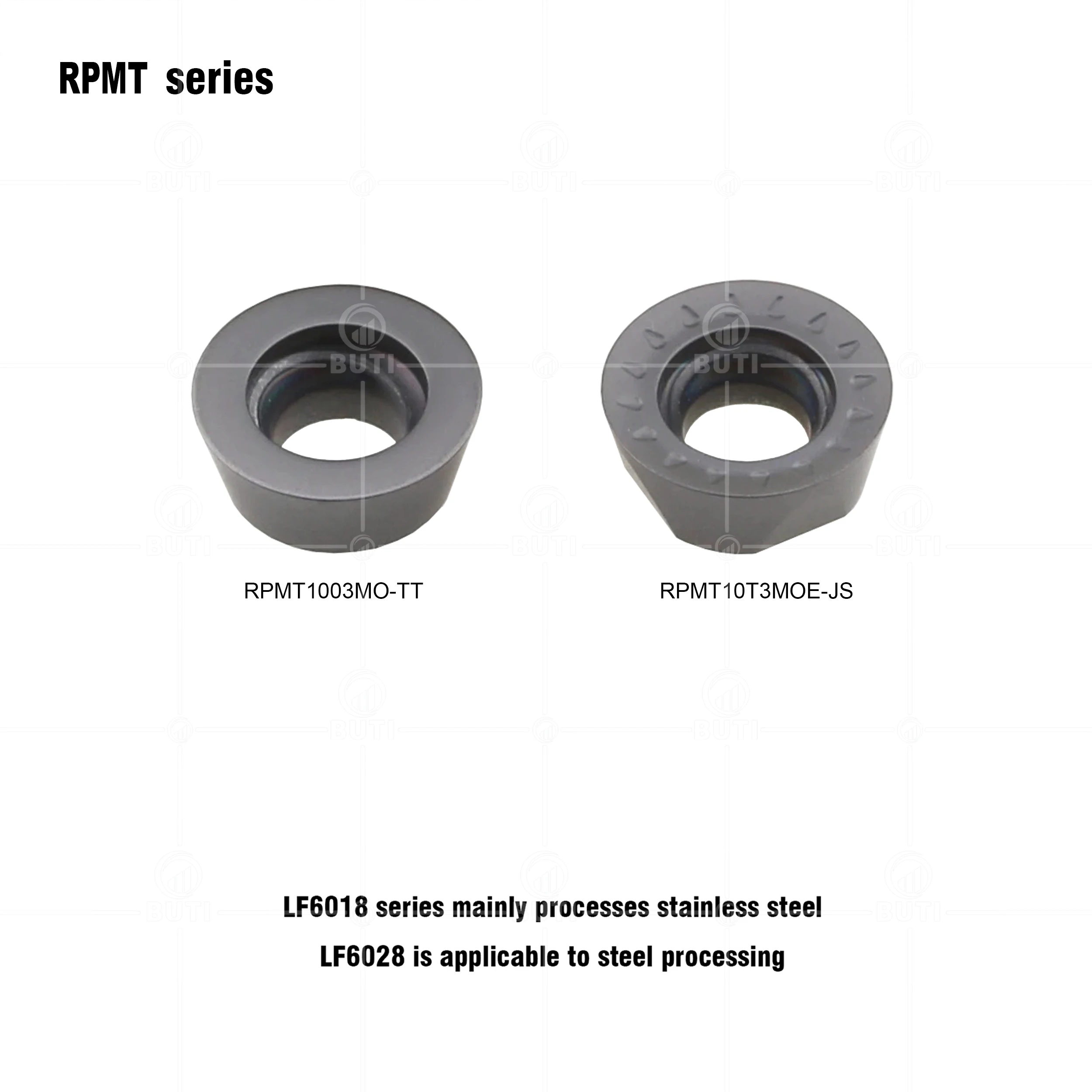 Imagem -05 - Deskar-carbide Fresagem Inserções Cnc Lathe Cutter 100 Original Rpmt08t2 Rpmt10t3moe-js Rpmt1003mo-tt Rdmw10t3mo-tt Lf6018 Lf6028