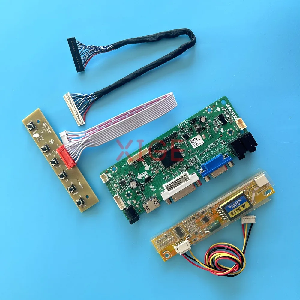 

Плата драйвера контроллера MNT68676, подходит для LP164WD1-TLA1 LQ164D1LD4A DIY Kit 1600*900 LVDS-30Pin DVI VGA 1CCFL HDMI-совместимый монитор