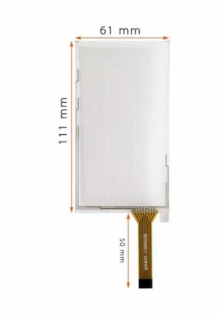 

4.5-inch 8-wire resistive touch screen HSTO4507