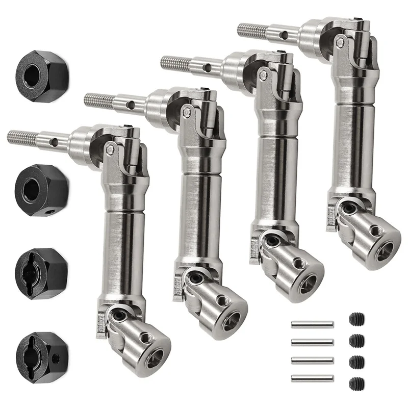 

MYMF-RC Car Upgrade CVD Front And Rear Universal Drive Shafts Kit For Traxxas Mini Maxx RC Car Accessories