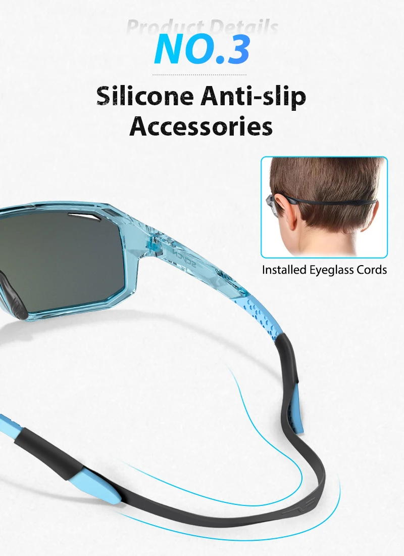 SCVCN Fahrrad-Sonnenbrille für Jungen, Kinder-Fahrradbrille, UV400, Mädchen, kleine Größe, modische Outdoor-Sportbrille, Schutz 2024 – Detail 7