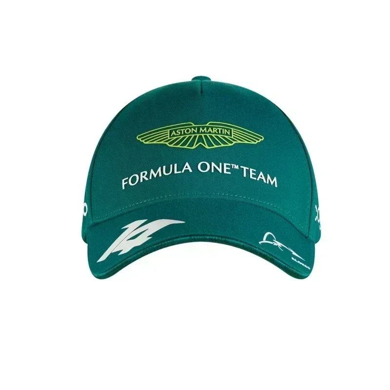 F1-Kappe. Baseballkappen-Set für Herren und Damen. Aston Martin Team-Baseballkappe